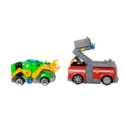 Spin Master Bundle PAW Patrol Set von 4 Monstertruck & Speedboot