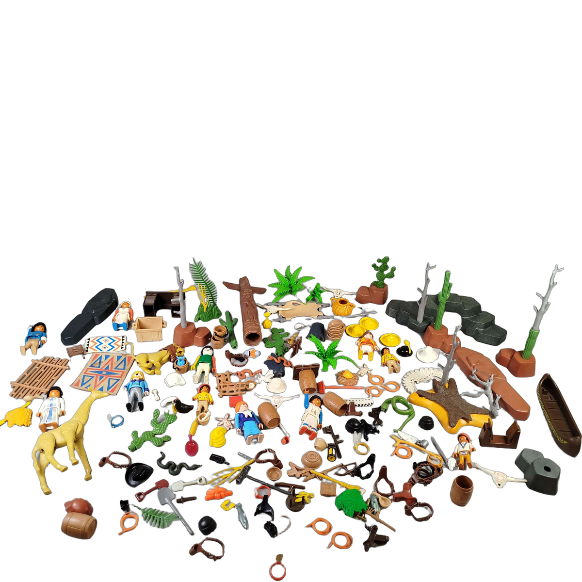 Playmobil Bundle Western & Safari Set Figuren, Tiere & Zubehör