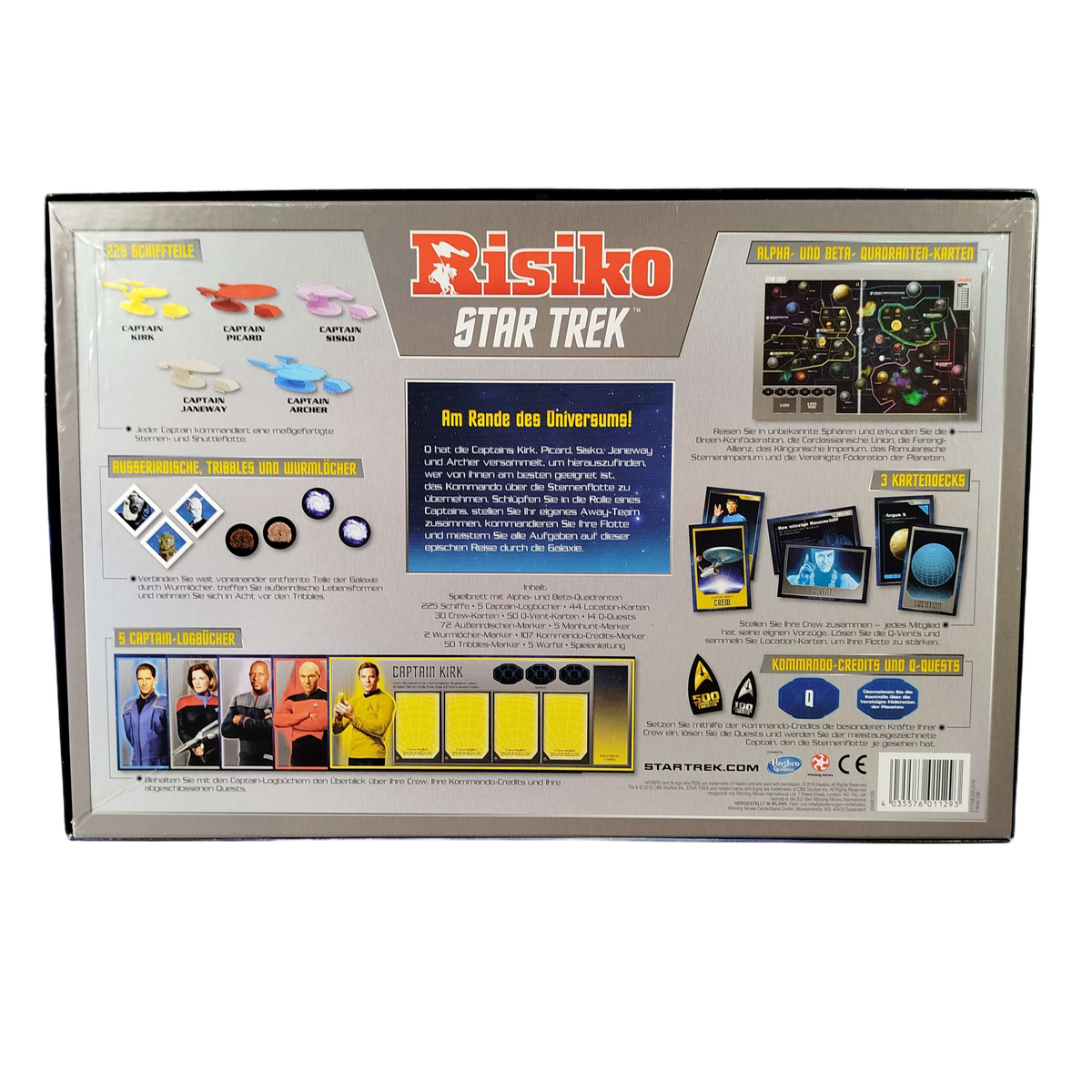 Hasbro Risiko Star Trek 50th Anniversary Edition Brettspiel
