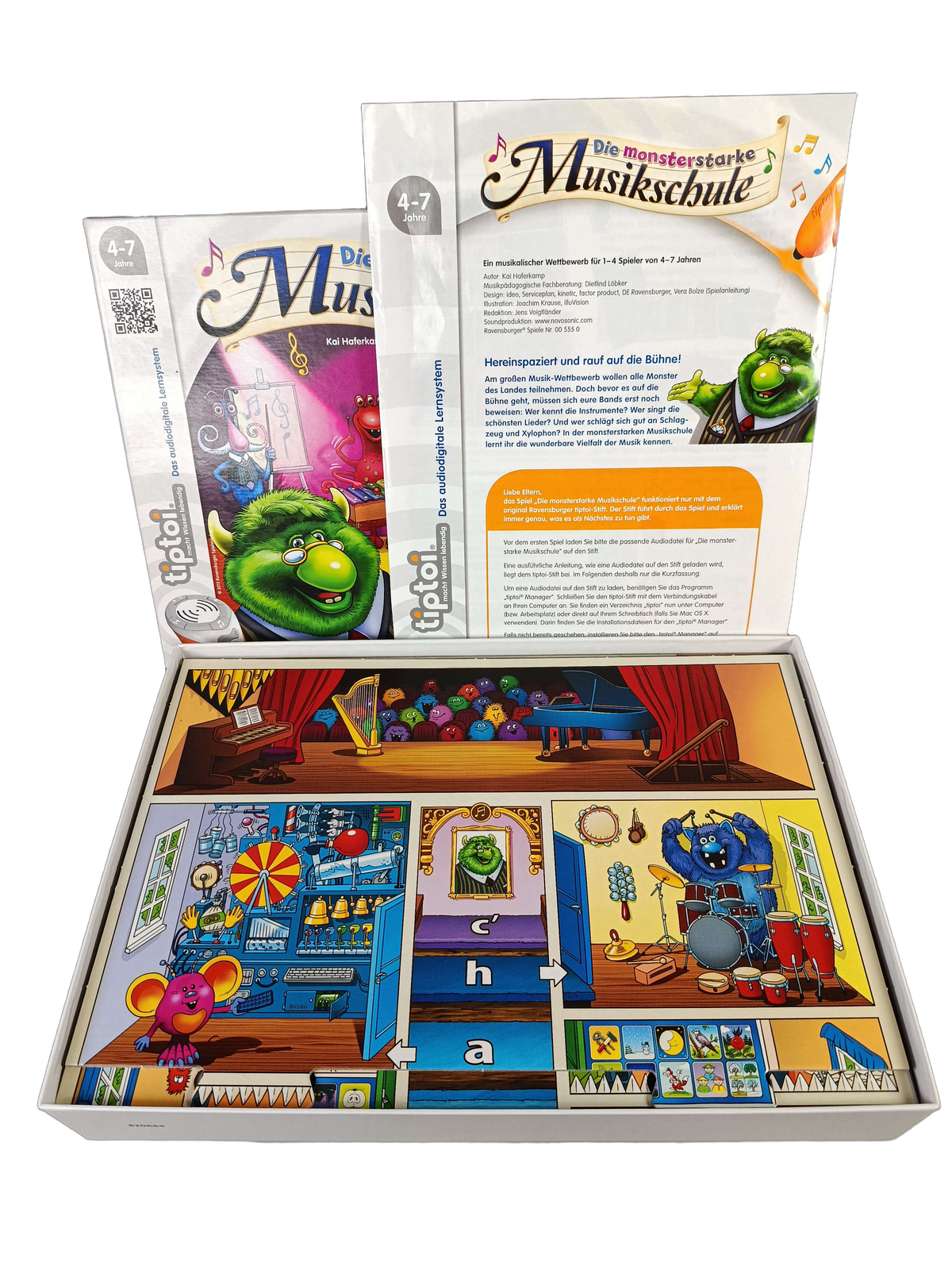 Ravensburger tiptoi Die monsterstarke Musikschule Buch
