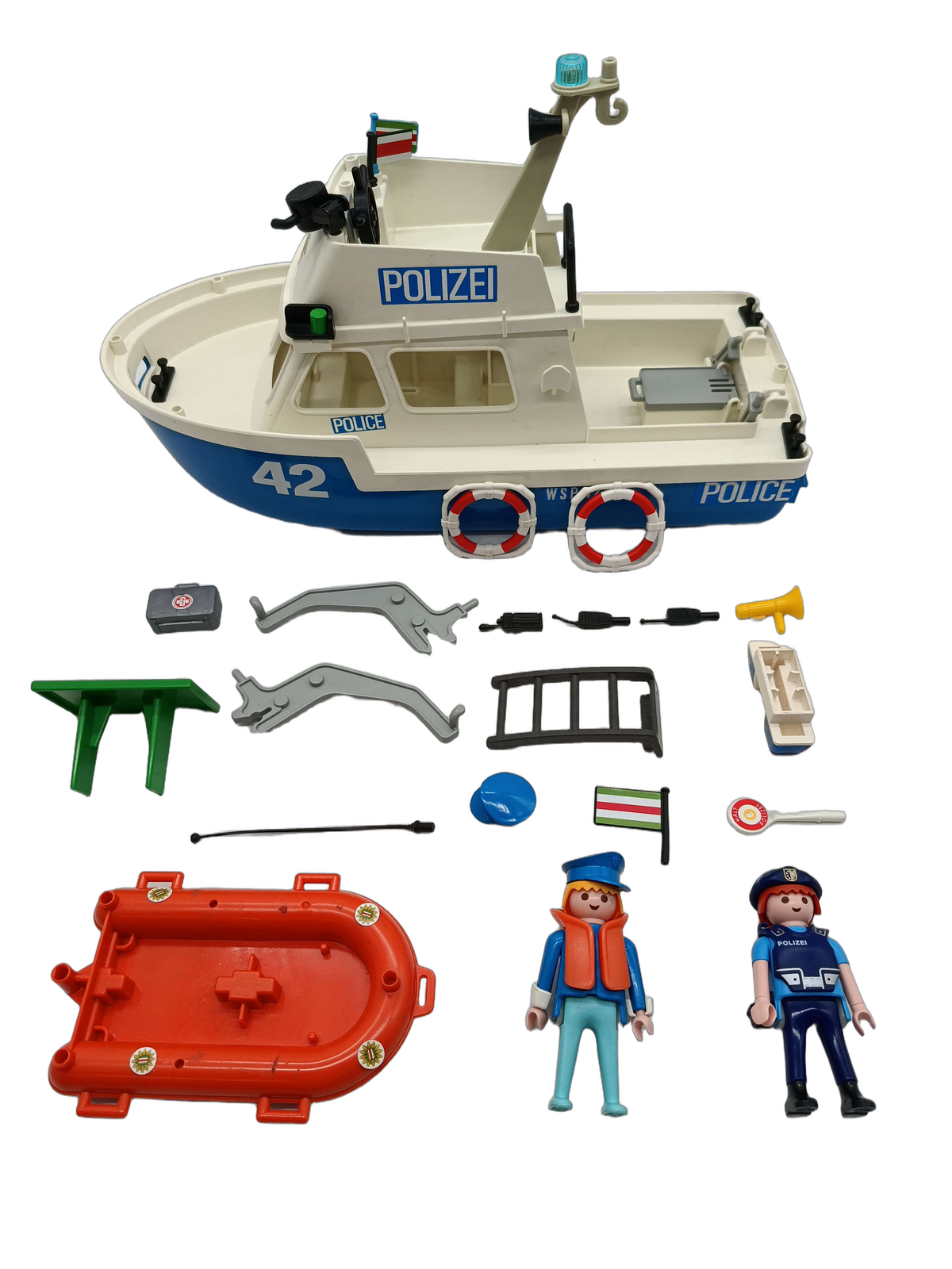 Playmobil 3539-A Polizeiboot mit Zubehör