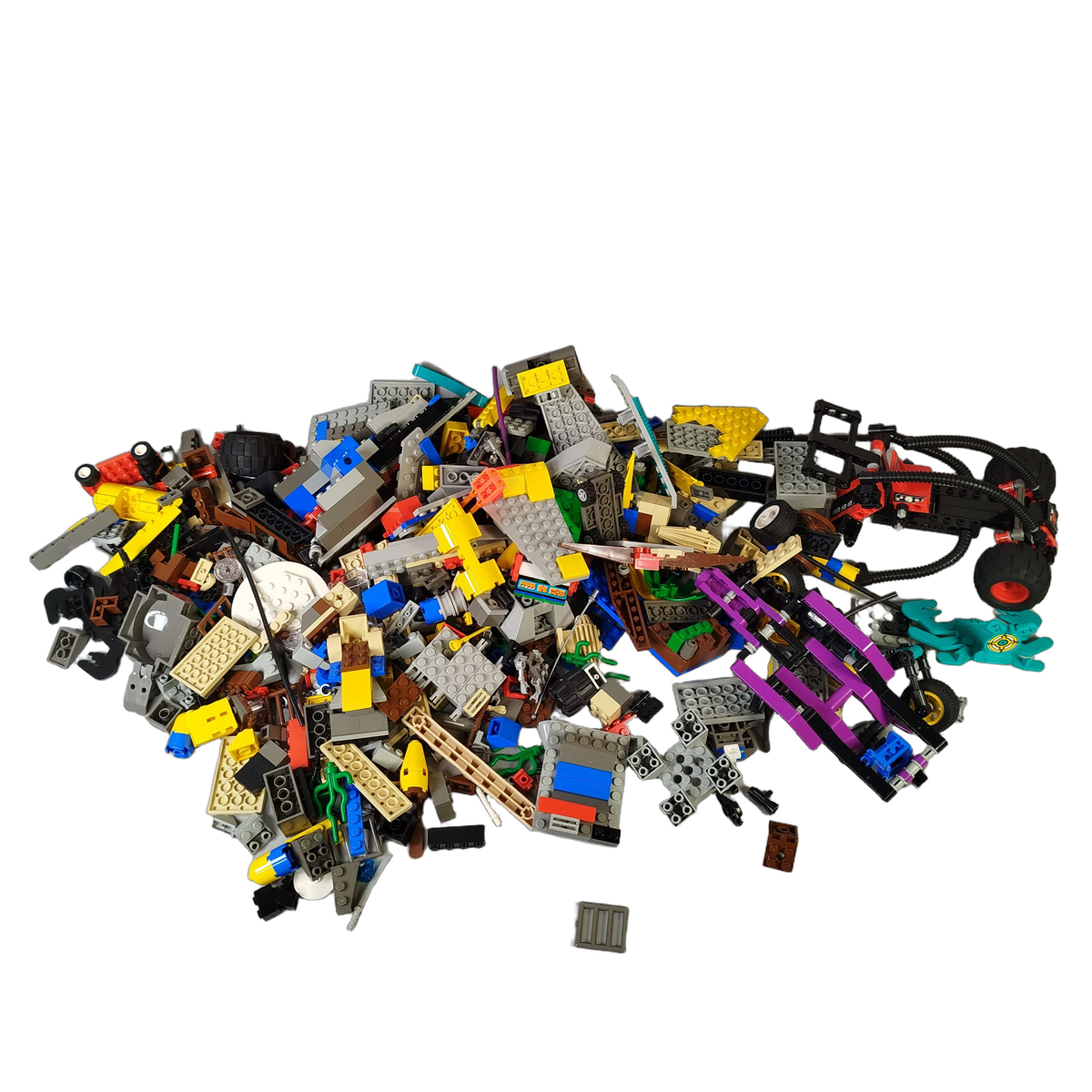 Konvolut LEGO Bausteine & Minifiguren ca. 1,2 kg, ab 6 Jahre