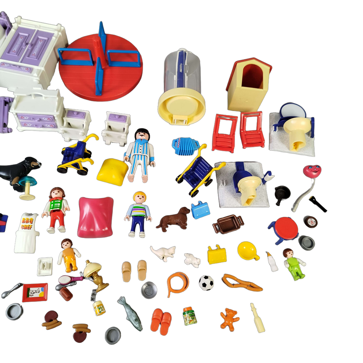 Playmobil Bundle Victorian Puppenhaus großes Set Figuren & Möbel