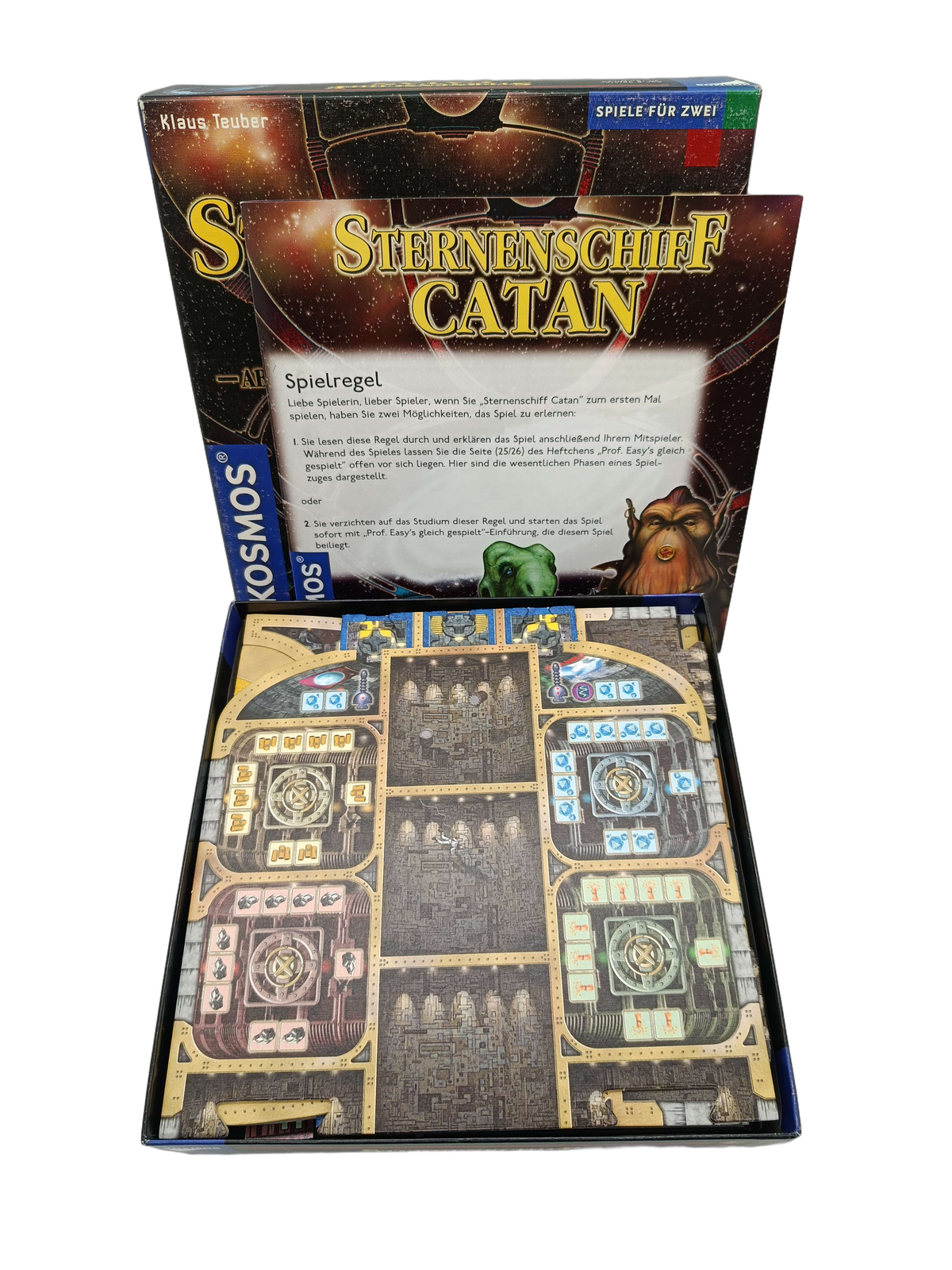 KOSMOS Sternenschiff Catan 689414 Brettspiel, ab 10 Jahre