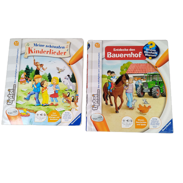 Ravensburger Bundle tiptoi Kinderlieder Bauernhof Set von 3 Büchern