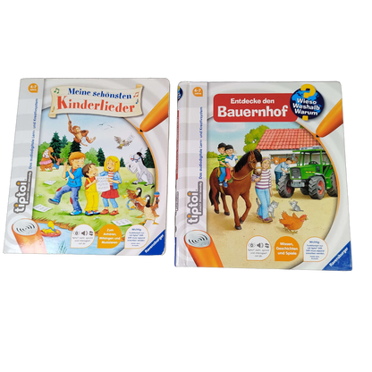 Ravensburger Bundle tiptoi Kinderlieder Bauernhof Set von 3 Büchern