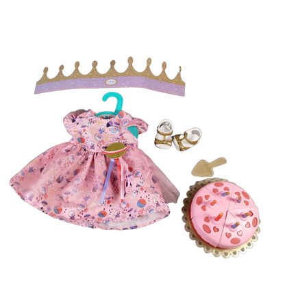 Zapf Creation BABY born Deluxe Happy Birthday Set Outfit mit Zubehör