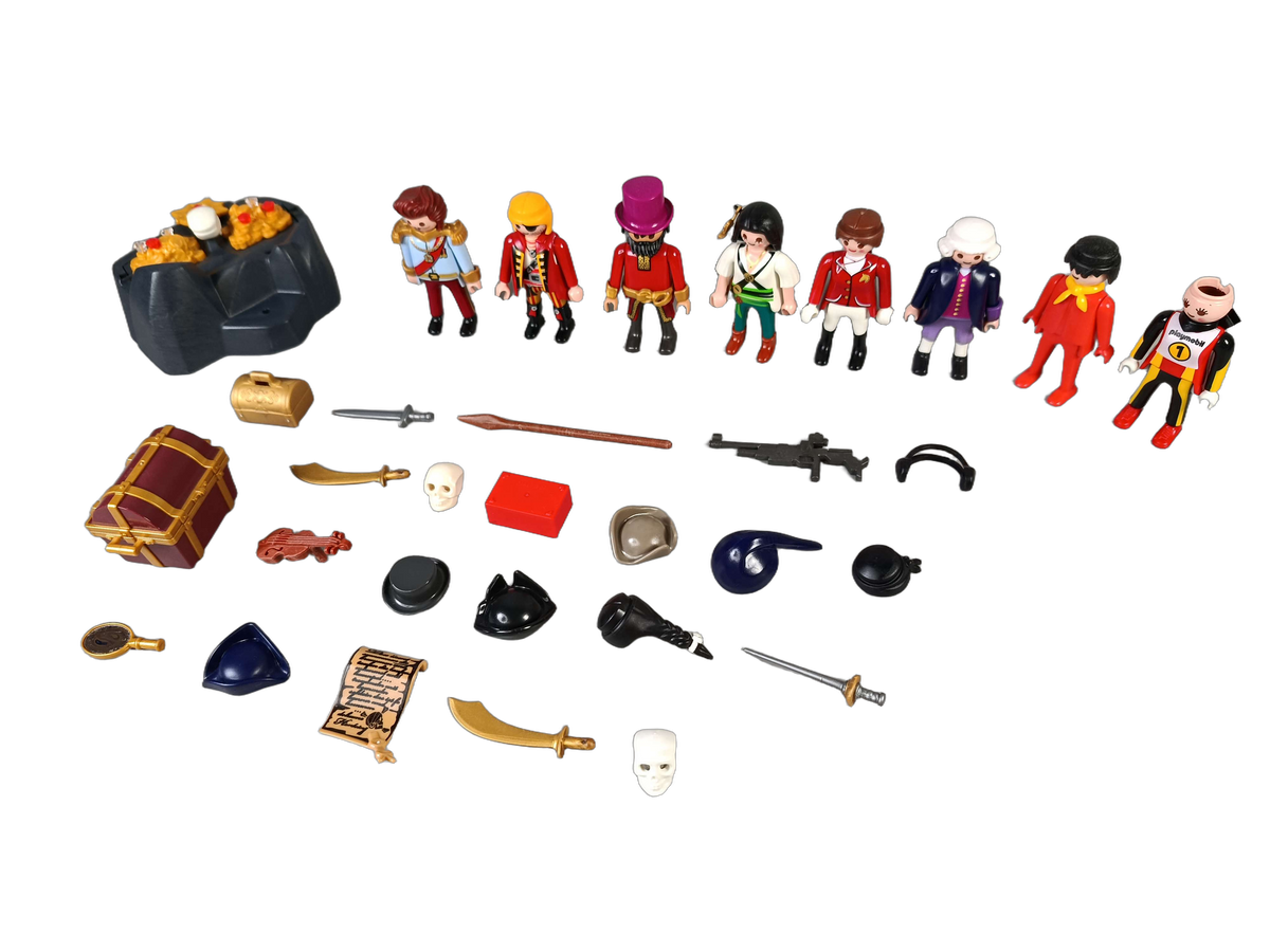 Playmobil Bundle Schatztruhe, großes Set Figuren & Zubehör