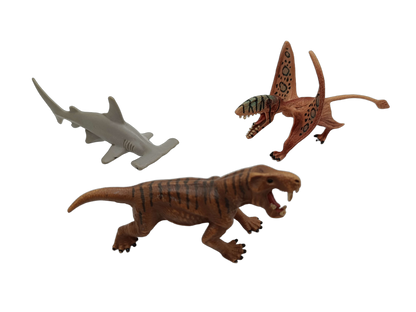 Schleich Tiere Bundle Dinosaurier & Meerestiere 7 Teile Figuren