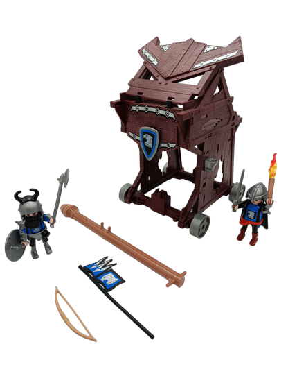 Playmobil Adlerritter Angriffsturm 6628 Ritter Belagerungsturm