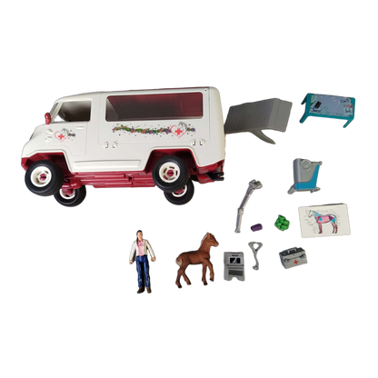 Schleich Mobile Tierärztin mit Fohlen 42370, Spielset