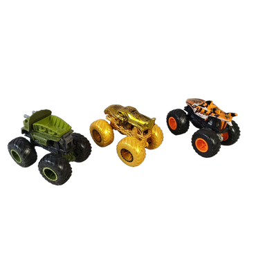 Mattel Bundle Hot Wheels Monster Trucks Set von 3 Spielzeugautos