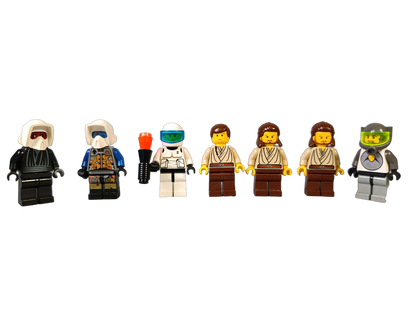 LEGO Bundle Set von 11 Minifiguren Ritter, Raumfahrer, Cowboy
