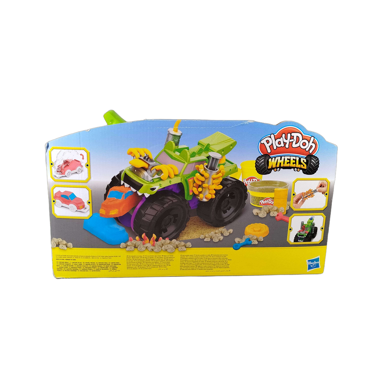 Hasbro Play-Doh Chompin' Monster Truck F1322 Knet-Set neuwertig