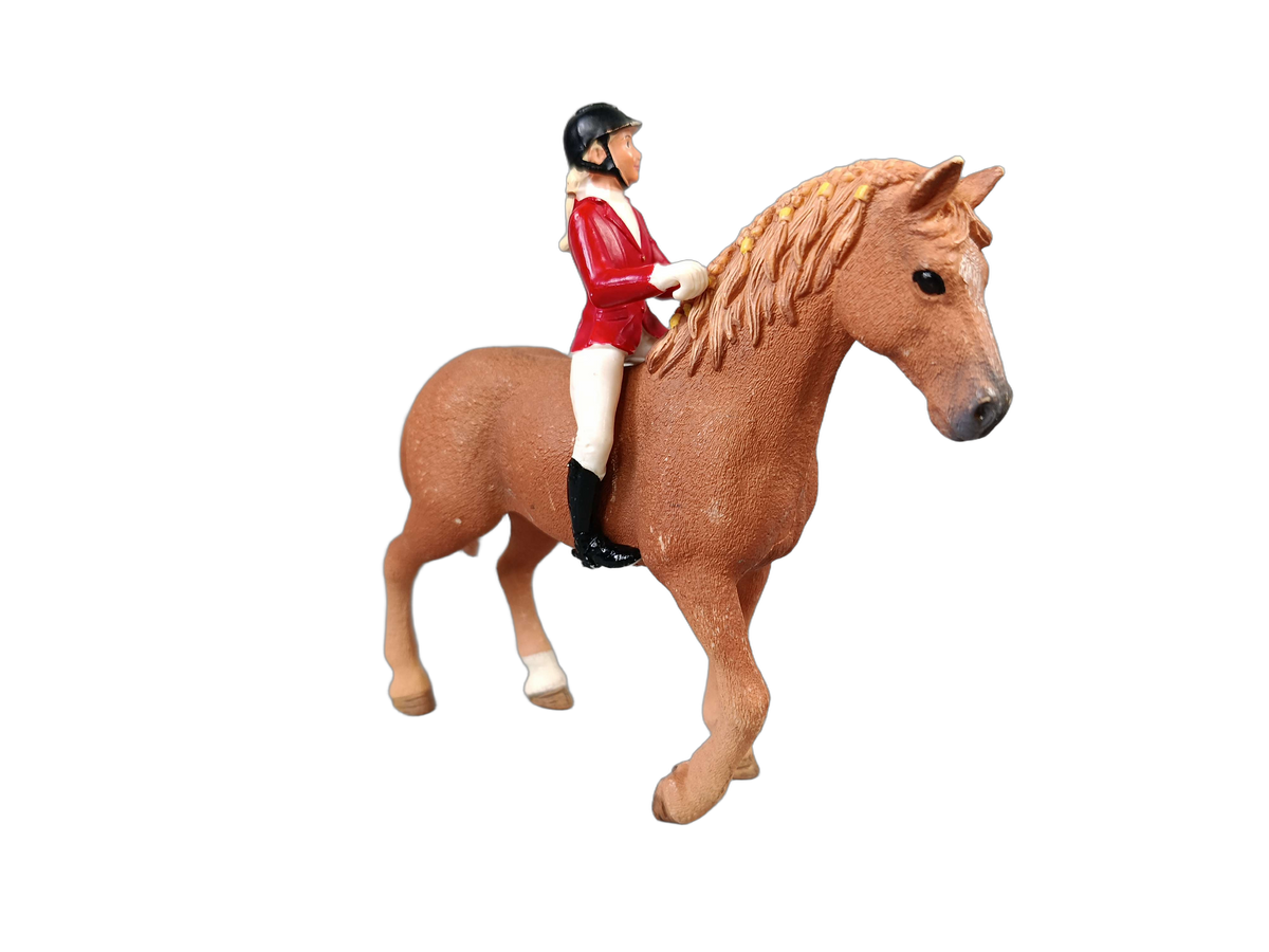 Schleich Tiere Bundle Pferde & Reiter 6 Teile Figuren
