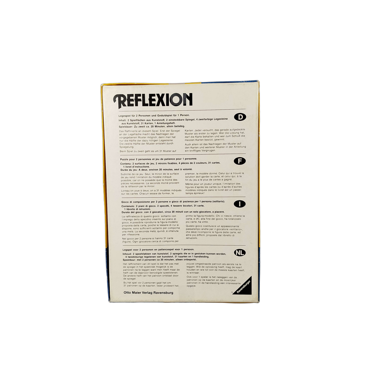 Ravensburger Reflexion 602 5 322 6 Brettspiel Denkspiel