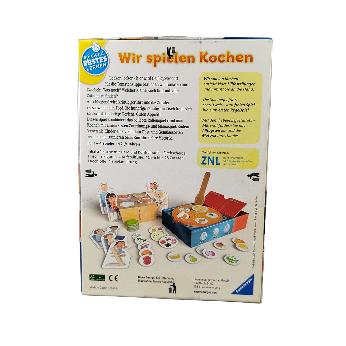 Ravensburger Wir spielen Kochen 24734 Lernspiel & Rollenspiel