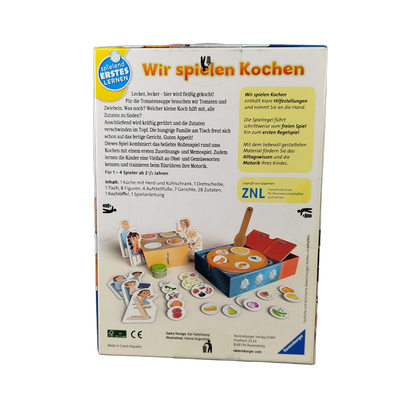 Ravensburger Wir spielen Kochen 24734 Lernspiel & Rollenspiel