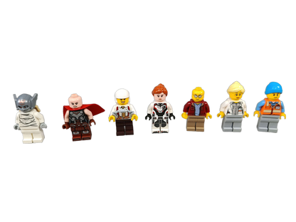 LEGO Bundle Minifiguren Set von 7 Figuren & Zubehör