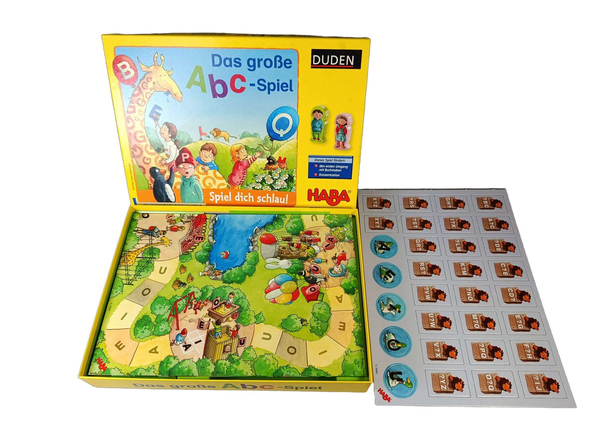 HABA Das große ABC-Spiel 3866 Lernspiel
