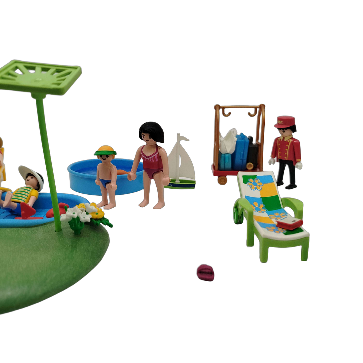 Playmobil Bundle Pool 4140 4864 5270 Set von 3 Boot & Figuren