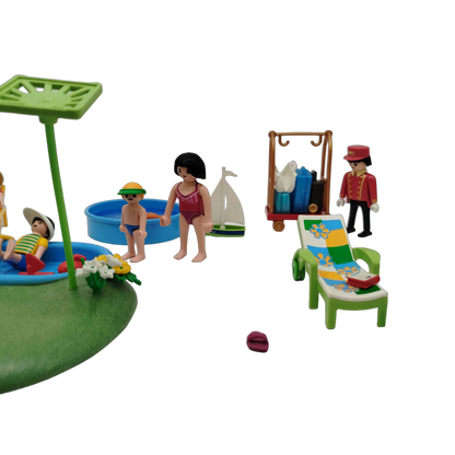 Playmobil Bundle Pool 4140 4864 5270 Set von 3 Boot & Figuren