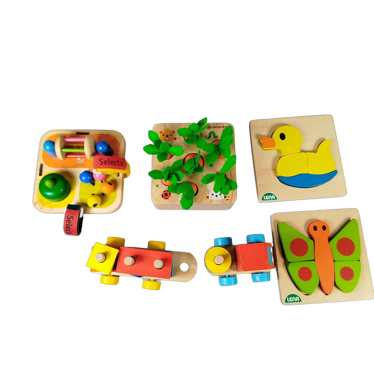 Bundle Holzspielzeug Tavolini 62014 großes Set Holzpuzzle & Motorik