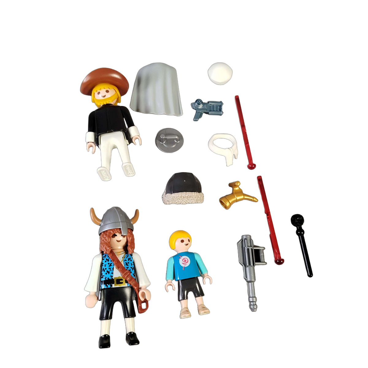 Playmobil Bundle Cowboy Alien Ritter Pirat Set von 6 Figuren