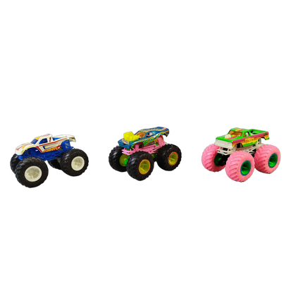 Mattel Bundle Monster Trucks Set von 3 Monstertrucks 1:24 & 1:64