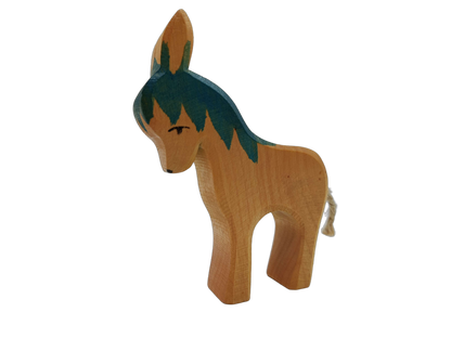 Ostheimer Esel stehend 11201 Holzfigur