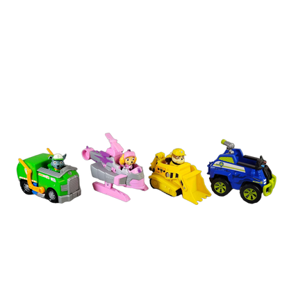 Spin Master Bundle Paw Patrol Set von 4 Fahrzeuge Helikopter