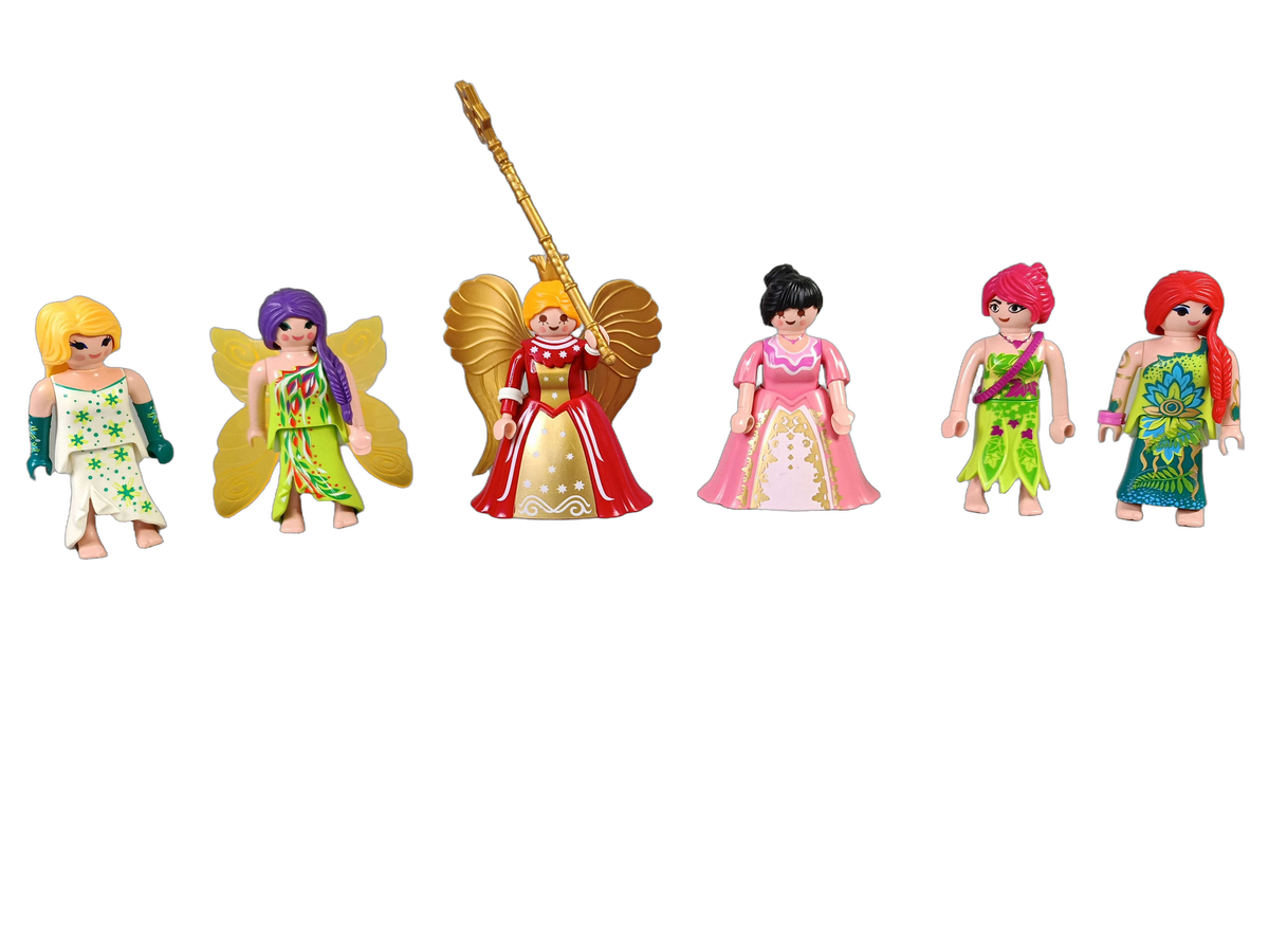 Playmobil Bundle Prinzessin & Fee Figuren, Pferd & Zubehör