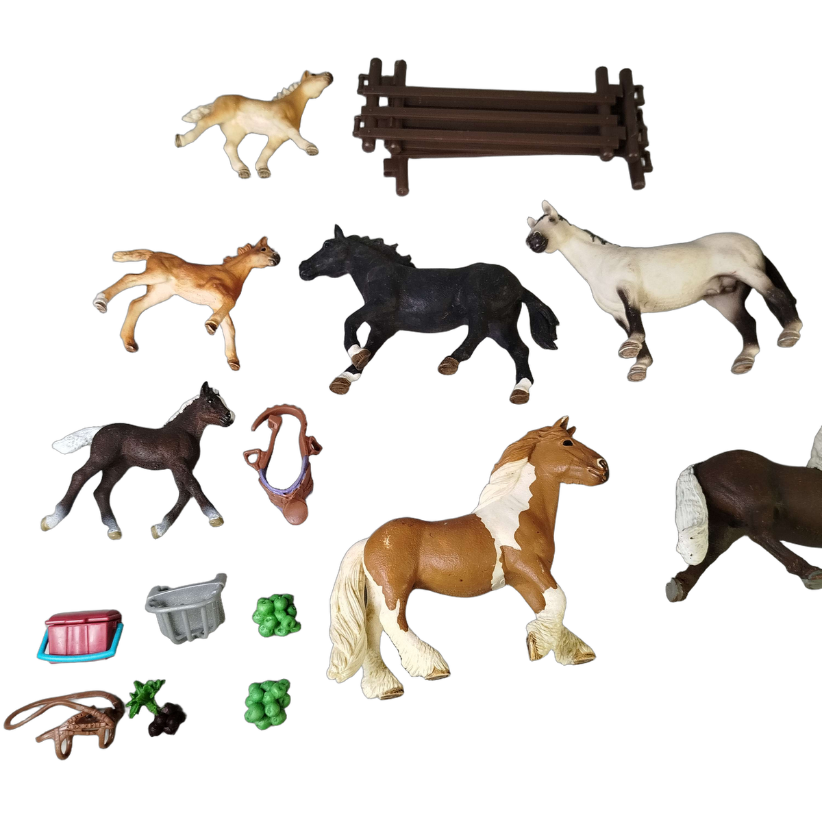 Schleich Tiere Bundle Horse Club 310 viele Teile Pferde & Reiterinnen