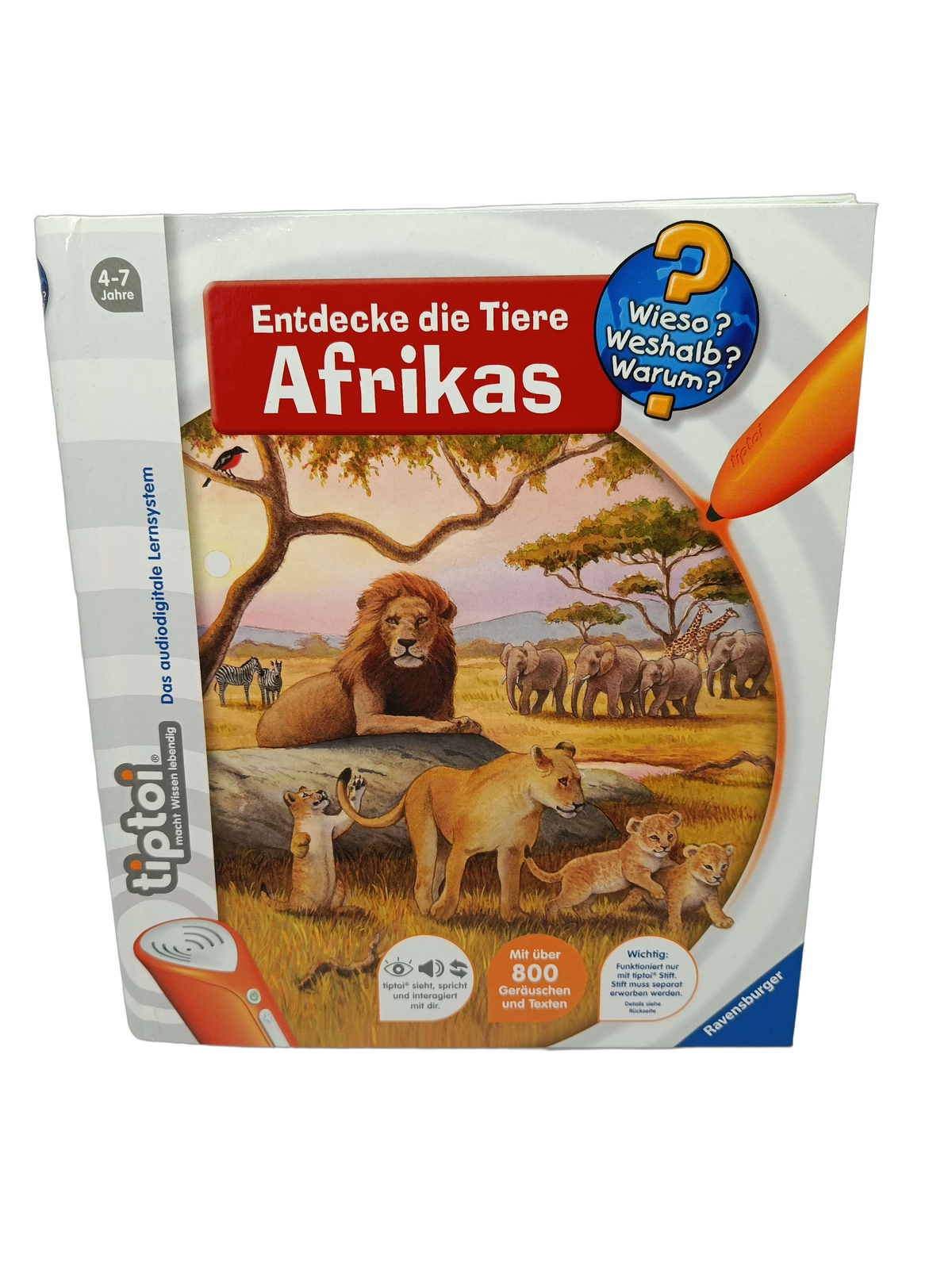 Ravensburger tiptoi Entdecke die Tiere Afrikas Buch