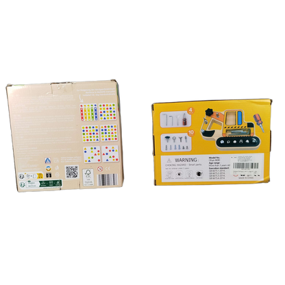 Ohye Bundle Montessori Set von 3 Holzlaptop, Schraubbrett & Lernspiel