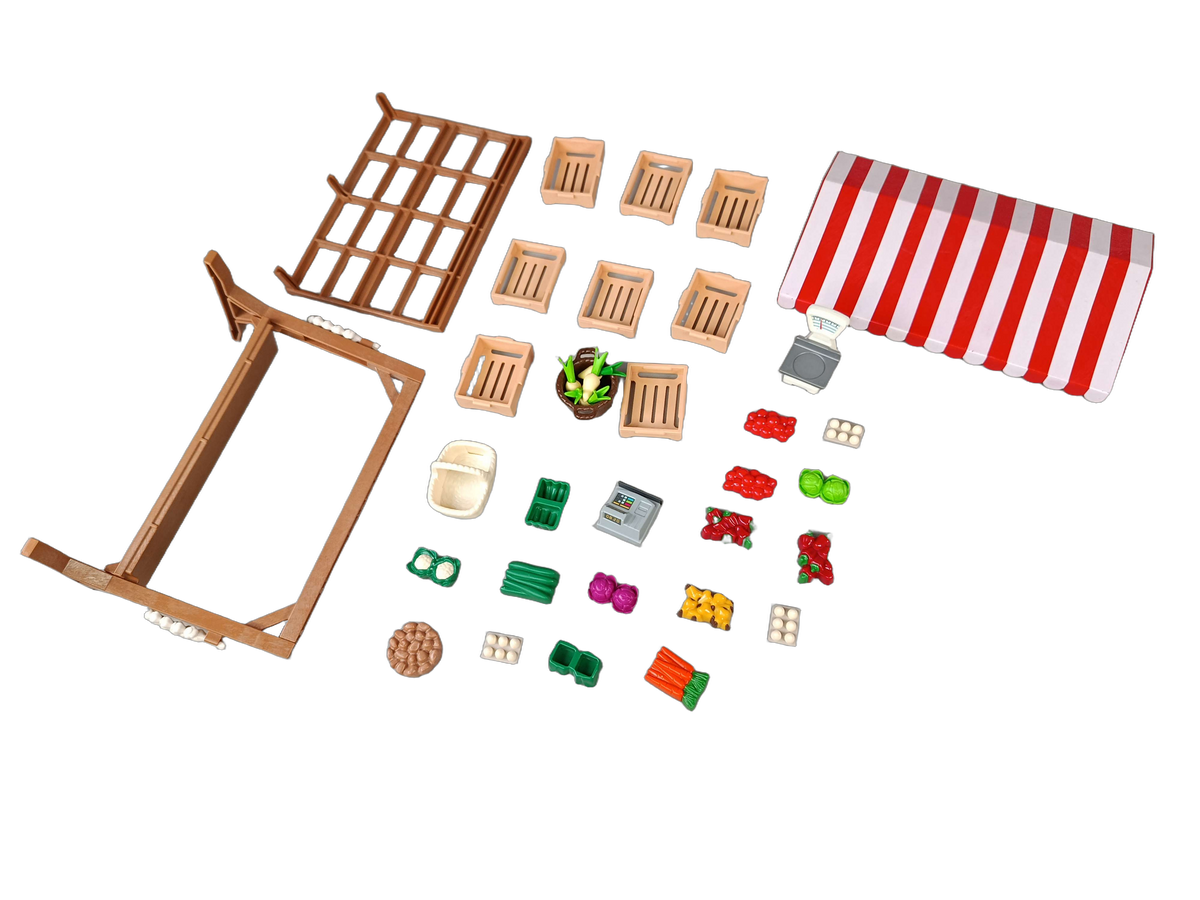 Playmobil Marktstand 4121 Spielset, mit Anleitung