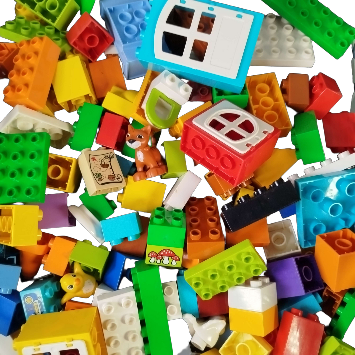 Konvolut LEGO Bausteine & Großsteine ca. 2,4 kg, ab 6 7 8 Jahre