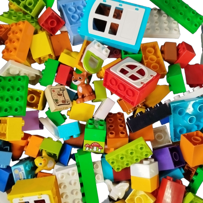 Konvolut LEGO Bausteine & Großsteine ca. 2,4 kg, ab 6 7 8 Jahre