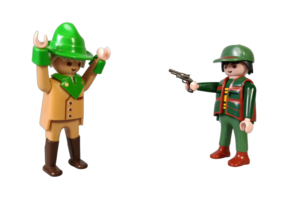 Playmobil Bundle Wildtiere Set Figuren & Tiere Ranger & Kind