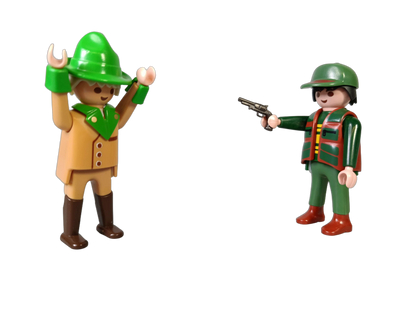 Playmobil Bundle Wildtiere Set Figuren & Tiere Ranger & Kind