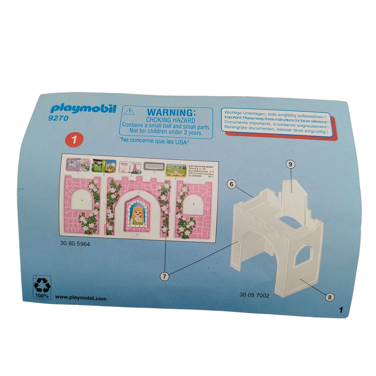 Playmobil Fröhliches Kinderzimmer 9270 Spielset mit Zubehör