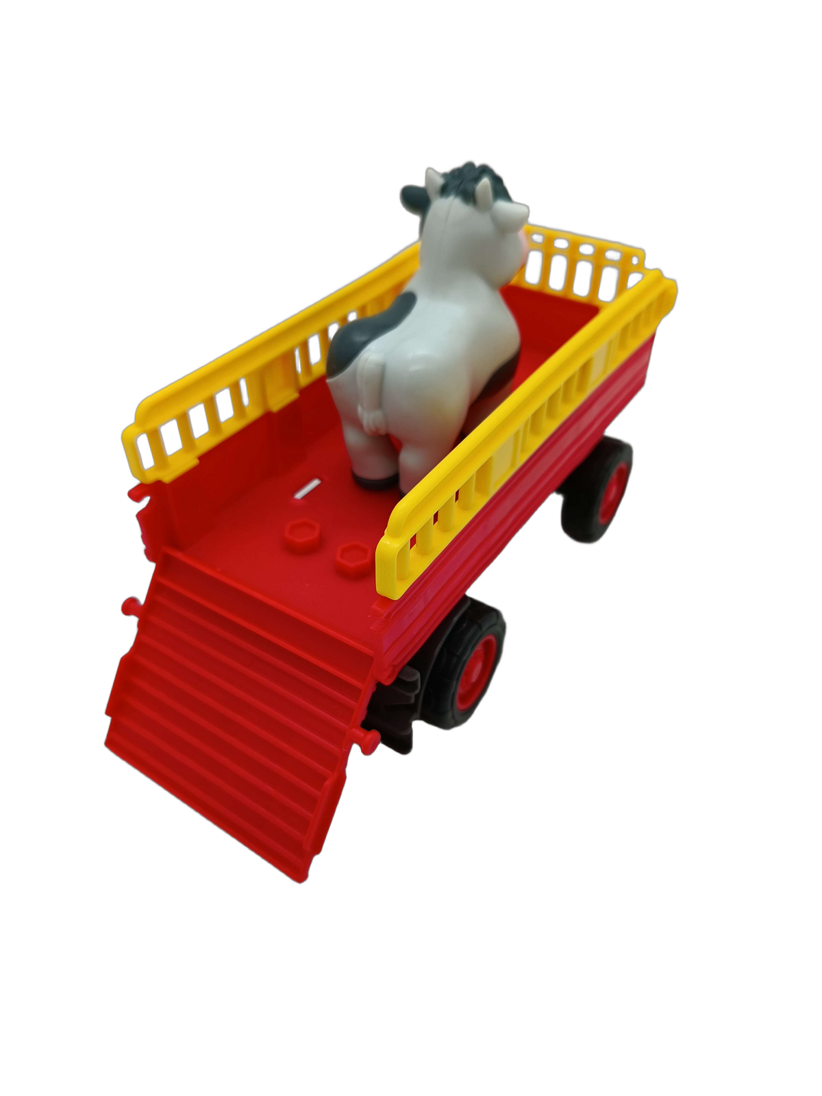 Simba Dickie Group Fendti Fendt Traktor mit Tieranhänger & Kuh