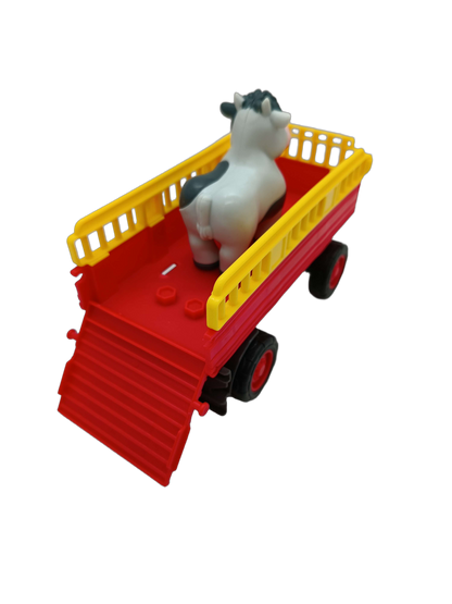 Simba Dickie Group Fendti Fendt Traktor mit Tieranhänger & Kuh