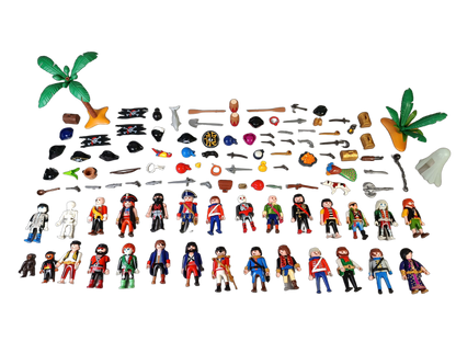 Playmobil Bundle Piraten, Skelette & Soldaten Set Figuren & Zubehör
