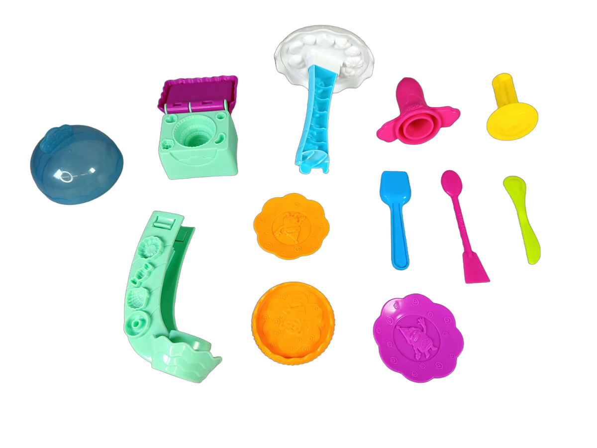 Hasbro Bundle Play-Doh Friseursalon Set Knete, Figuren & Werkzeug