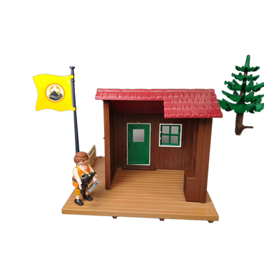 Playmobil Berghütte mit Kletterfelsen 9126 Spielset