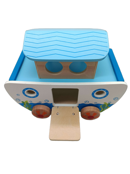 Hape Arche Noah Holz-Steckspiel & Sortierspiel
