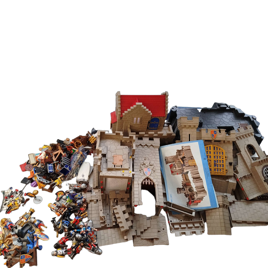 Konvolut Playmobil Ritterburg & Figuren ca. 6 kg, ab 6 7 8 Jahre