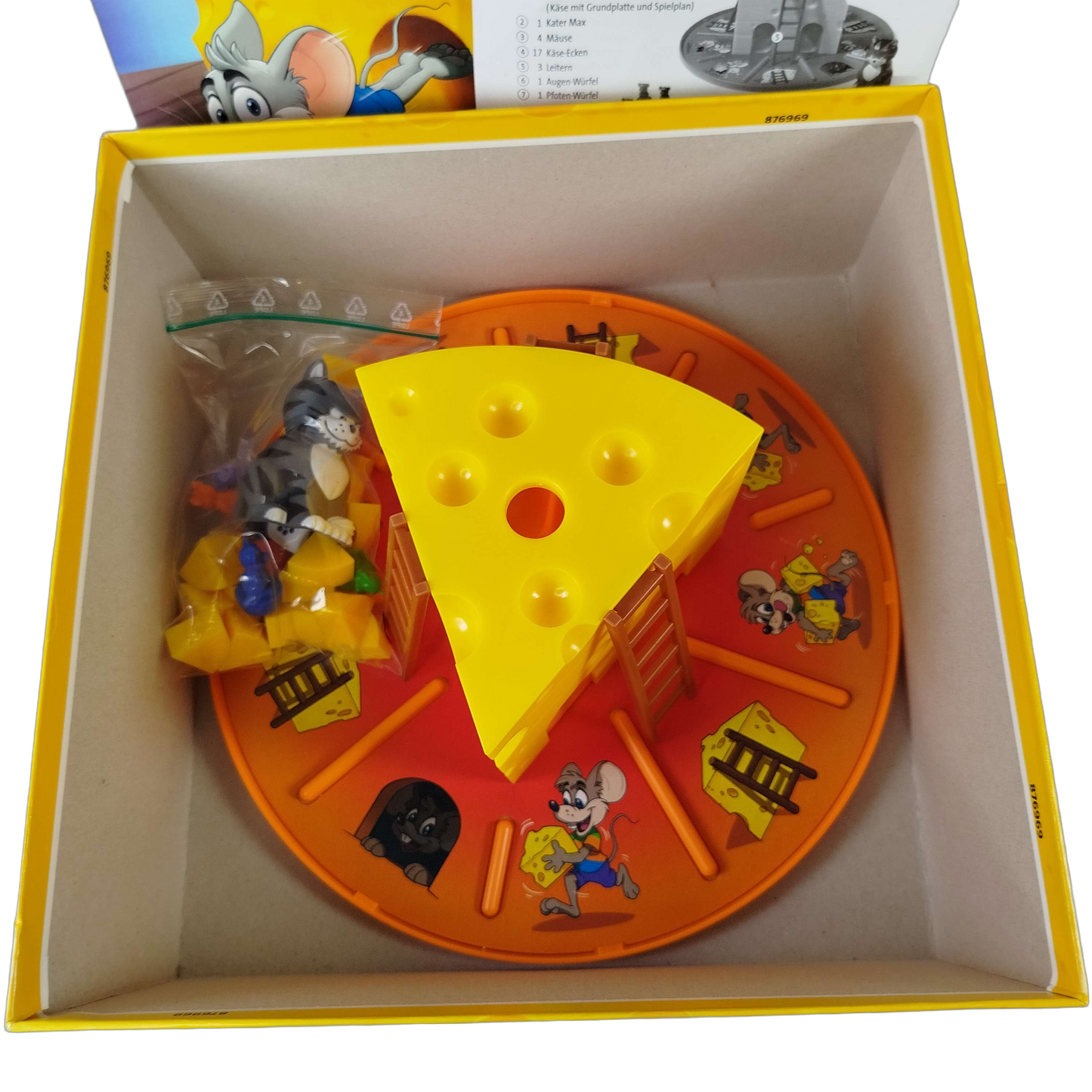Ravensburger Max Mäuseschreck 24562 Brettspiel Kinderspiel