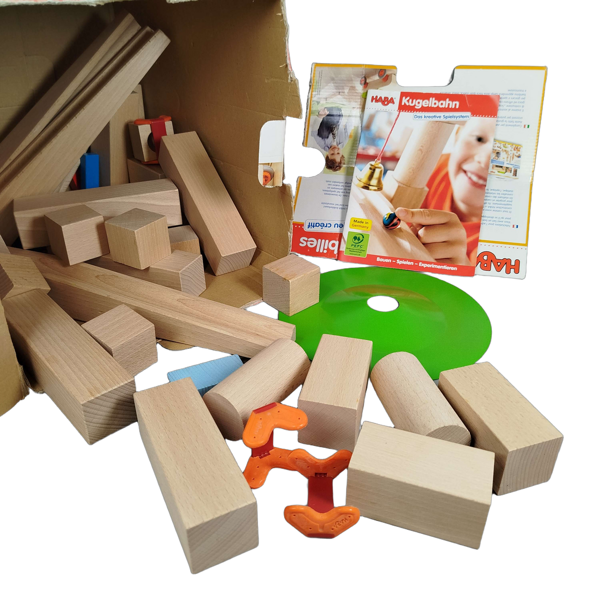 HABA Klangmurmeln Grundpackung 301371 Kugelbahn Selection